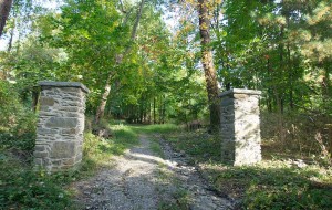 Entrance to the 19th Century Springside Estate. Courtesy Springside Landscape Restoration.
